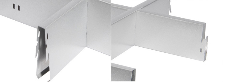 SGS ISO Approval Interior Aluminum Ceiling Grid Heat Insulation